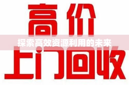 成都探索高效资源利用的未来