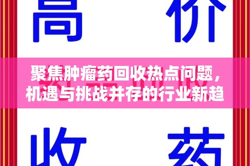 成都聚焦肿瘤药回收热点问题，机遇与挑战并存的行业新趋势