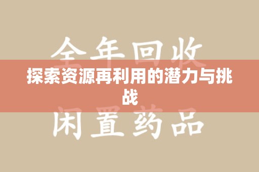 成都探索资源再利用的潜力与挑战