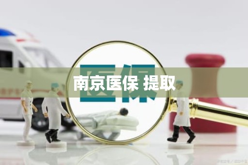 成都南京医保 提取